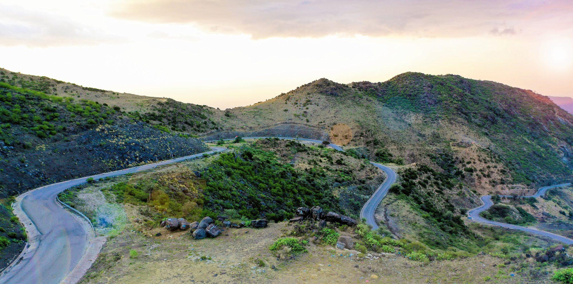The road through the Golis mountains, Somaliland